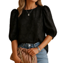 White floral print fashion top for women