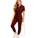 Professional look with women's elegant jumpsuit